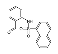 N-(2-formylphenyl)naphthalene-1-sulfonamide Structure