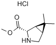 (1R,2S,5S)-6,6-二甲基-3-氮杂双环[3.1.0]己烷-2-羧酸甲酯盐酸盐结构式