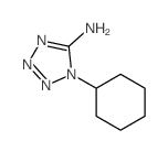 1-cyclohexyltetrazol-5-amine结构式