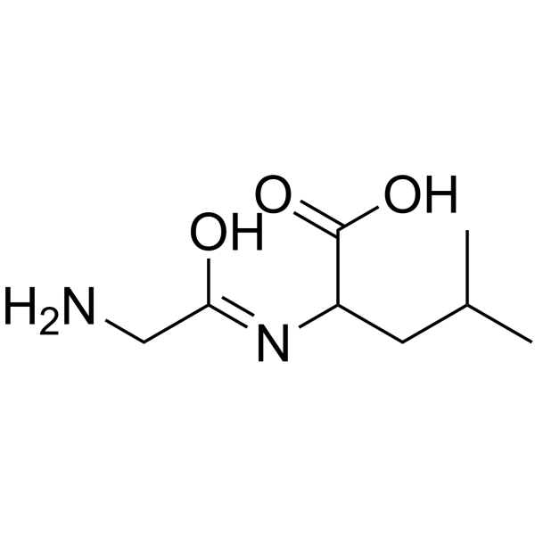 甘氨酸-DL-亮氨酸结构式
