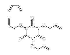 buta-1,3-diene,1,3,5-tris(prop-2-enoxy)-1,3,5-triazinane-2,4,6-trione Structure