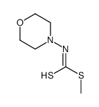 methyl N-morpholin-4-ylcarbamodithioate结构式