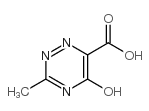 5-羟基-3-甲基-1,2,4-三嗪-6-羧酸结构式