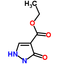 Ethyl 3-oxo-1,2-dihydropyrazole-4-carboxylate Structure