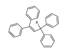 potassium salt of 1,1,3,3-tetraphenylpropene Structure