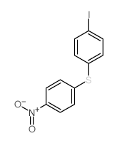 1-iodo-4-(4-nitrophenyl)sulfanyl-benzene结构式