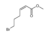 methyl 6-bromohex-2-enoate结构式