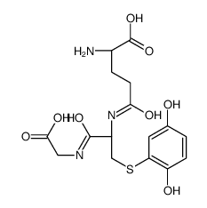 2-(S-glutathionyl)hydroquinone Structure