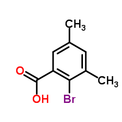 2-Bromo-3,5-dimethylbenzoic acid Structure