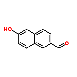 6-羟基-2-萘甲醛结构式