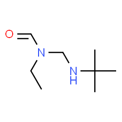 Formamide, N-[[(1,1-dimethylethyl)amino]methyl]-N-ethyl- (9CI) Structure