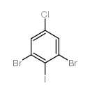 1-氯-3,5-二溴-4-碘苯结构式