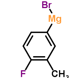 4-氟-3-甲苯基溴化镁结构式