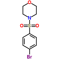 4-(4-溴苯基磺酰基)吗啉结构式