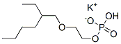 potassium [2-[(2-ethylhexyl)oxy]ethyl] hydrogenphosphate structure