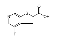 4-氟噻吩并[2,3-c]吡啶-2-羧酸结构式