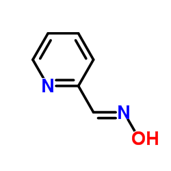 2-吡啶甲醛肟结构式