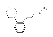 1-[2-(2-METHOXY-ETHOXY)-PHENYL]-PIPERAZINE Structure