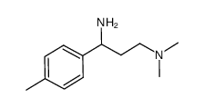 3-dimethylamino-1-(4-methylphenyl)propanamine Structure