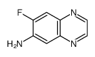 7-fluoroquinoxalin-6-amine Structure