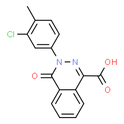 3-(3-氯-4-甲基苯基)-4-氧代-3,4-二氢酞嗪-1-羧酸图片