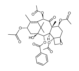 7,13-diacetyl baccatin III结构式
