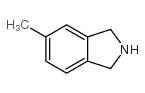5-甲基-2,3-二氢-1h-异吲哚结构式