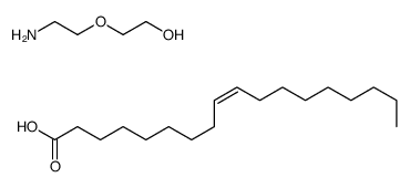 oleic acid, compound with 2-(2-aminoethoxy)ethanol (1:1) structure