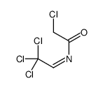 2-chloro-N-(2,2,2-trichloroethylidene)acetamide结构式