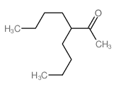 2-Heptanone, 3-butyl- Structure