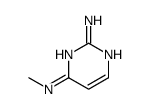 2-甲基-4-甲胺基嘧啶结构式