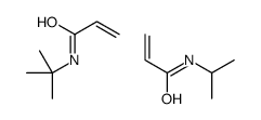 N-tert-butylprop-2-enamide,N-propan-2-ylprop-2-enamide结构式