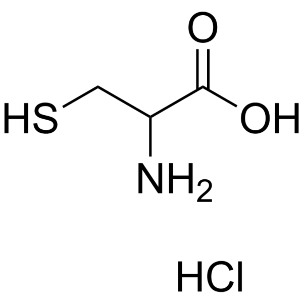 DL-Cysteine Hydrochloride Structure
