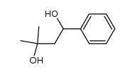 rac-3-methyl-1-phenylbutane-1,3-diol Structure