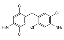 4-[(4-amino-2,5-dichlorophenyl)methyl]-2,5-dichloroaniline结构式