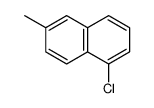 1-chloro-6-methylnaphthalene结构式