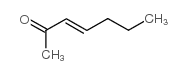 3-庚烯-2-酮结构式