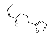 7-(furan-2-yl)hept-2-en-4-one Structure
