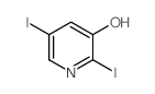 2,5-二碘吡啶-3-醇结构式