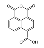 4-carboxynaphthalic anhydride Structure