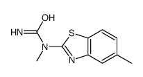 Urea, N-methyl-N-(5-methyl-2-benzothiazolyl)- (9CI) picture