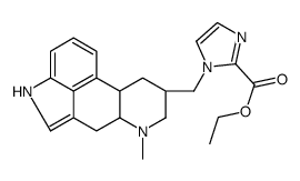 1-[[(8β)-6-Methylergolin-8-yl]methyl]-1H-imidazole-2-carboxylic acid ethyl ester Structure