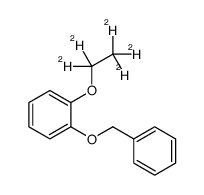 2-Benzyloxy-1-ethoxy-d5-pyrocatechol Structure