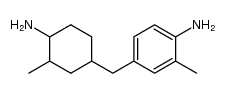 (4-amino-3-methylcyclohexyl)(4-amino-3-methylphenyl)methane结构式