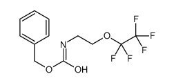 Benzyl [2-(pentafluoroethoxy)ethyl]carbamate Structure
