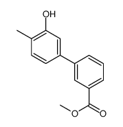 methyl 3-(3-hydroxy-4-methylphenyl)benzoate Structure