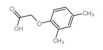2,4-dimethylphenoxyacetic acid structure