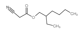 2-Ethylhexyl cyanoacetate Structure