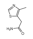 (4-methyl-thiazol-5-yl)-acetic acid amide结构式