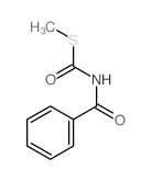 N-methylsulfanylcarbonylbenzamide Structure